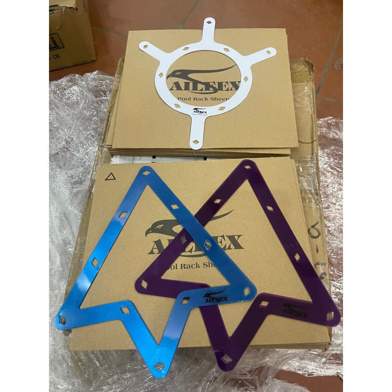 Aileex 9/10 Ball ฟิล์มบิลเลียด, ฟิล์มพับบิลเลียดสามเหลี่ยม, ฟิล์มพับ 9 Ball 10 Ball Ball, แม่พิมพ์ลู