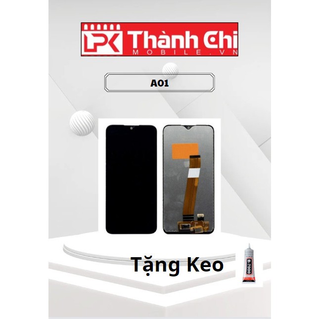 หน้าจอ Samsung Galaxy A01 - หน้าจอ Samsung ใหม่ดั้งเดิม สีดํา Small Conep