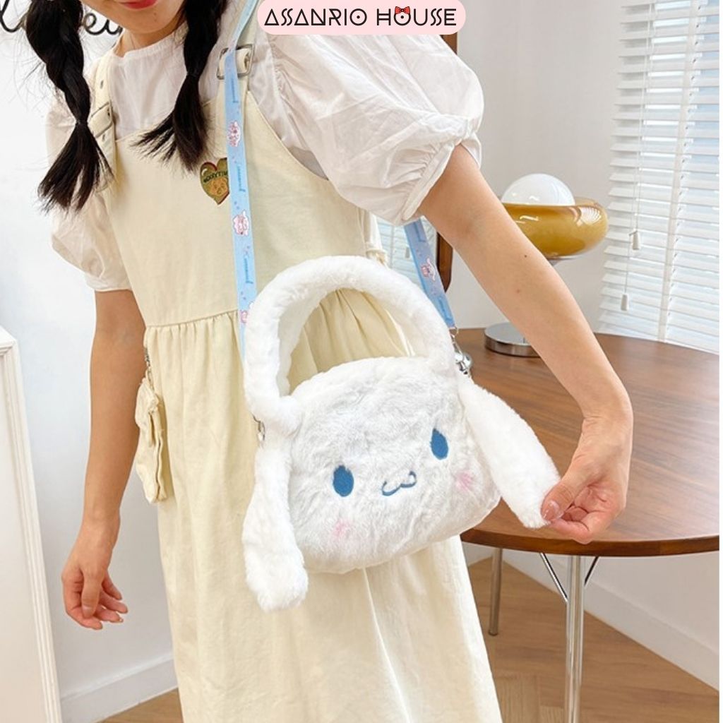 Cinnamoroll Cross-body Bag With Lolita Super Cute Handbag - Asanrio House Teddy Bear Bag