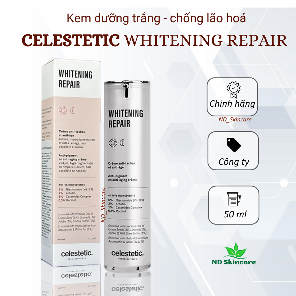 Celestetic Whitening Repair Cream - ครีมไวท ์ เทนนิ ่ ง