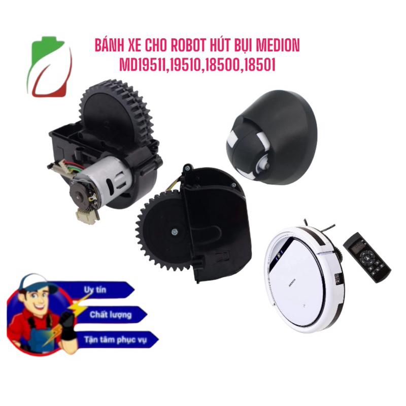 MEDION MD18501,18500,19511,19510 VACUUM CLEANER ROBOT WHEEL