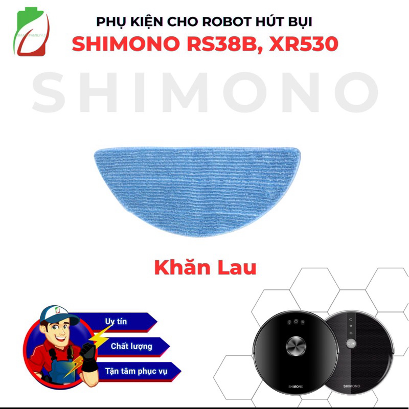 SHIMONO XR530,RS38B ROBOT VACUUM CLEANER