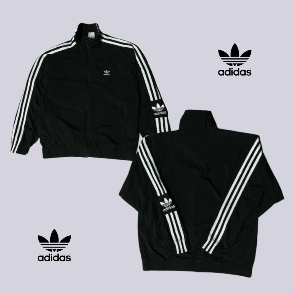 Adidas High-End Wind Jacket, Thick, Standard 2-Layer Goods, Full tag, i Picture At Bico Studio M504 shop