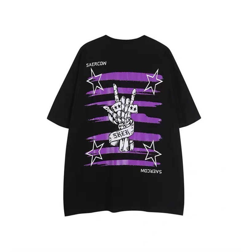 เสื้อยืดสําหรับผู้ชายผู้หญิงพิมพ์ลาย 3D ทรงมาตรฐาน unisex AP201