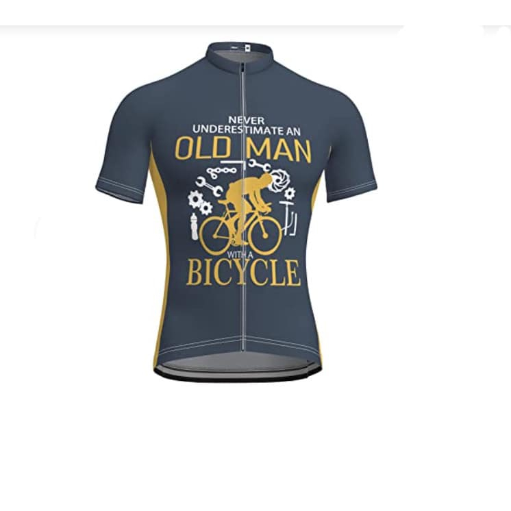 21Grams OLD MAN พร้อมเสื้อปั่นจักรยานแขนสั้น BICYCLE