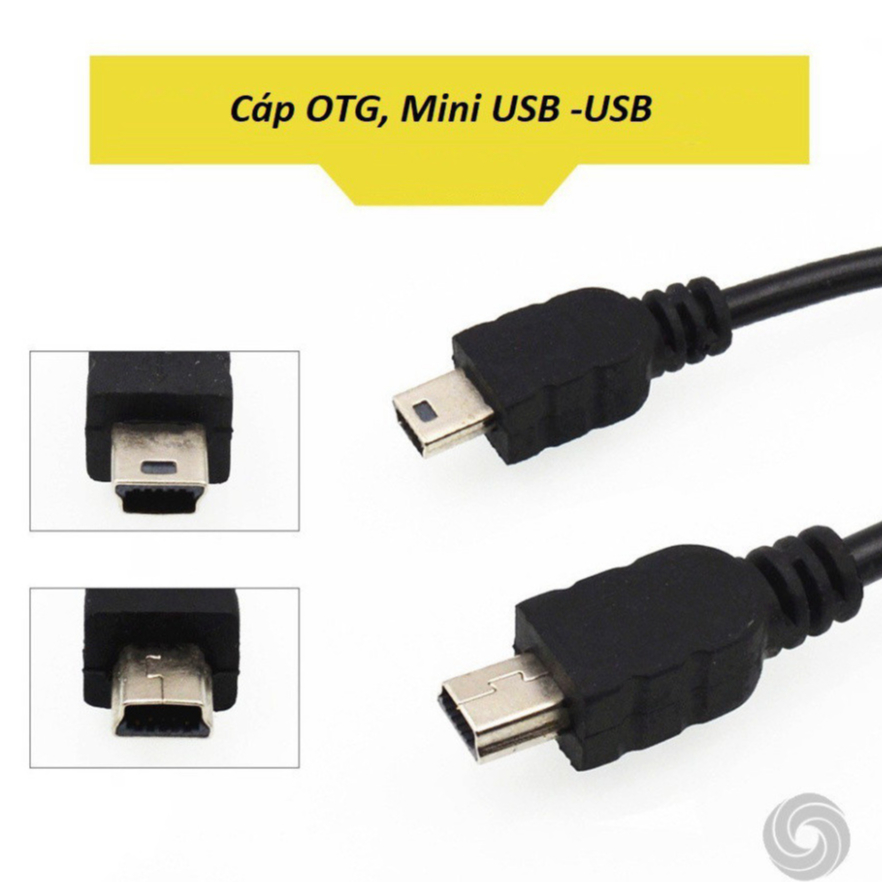 Otg Cable Square Head Mini USB เป็น USB สาย Usb Car Accessories ร้านมอเตอร์ไซค์ Newcar