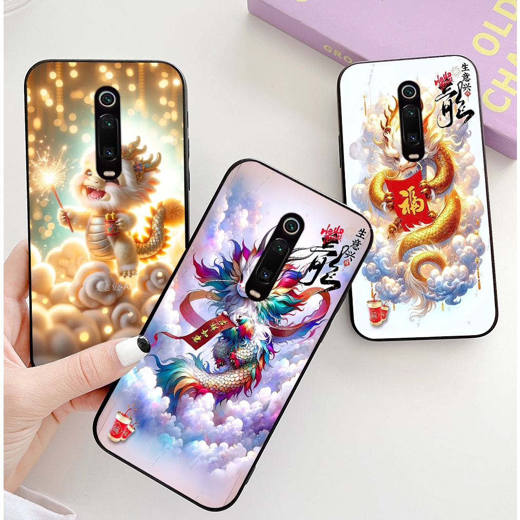 เคส Xiaomi Redmi K20 / K20 Pro / Redmi K30 / Redmi K30 Pro พร้อมพิมพ์มังกรเด็กน่ารัก