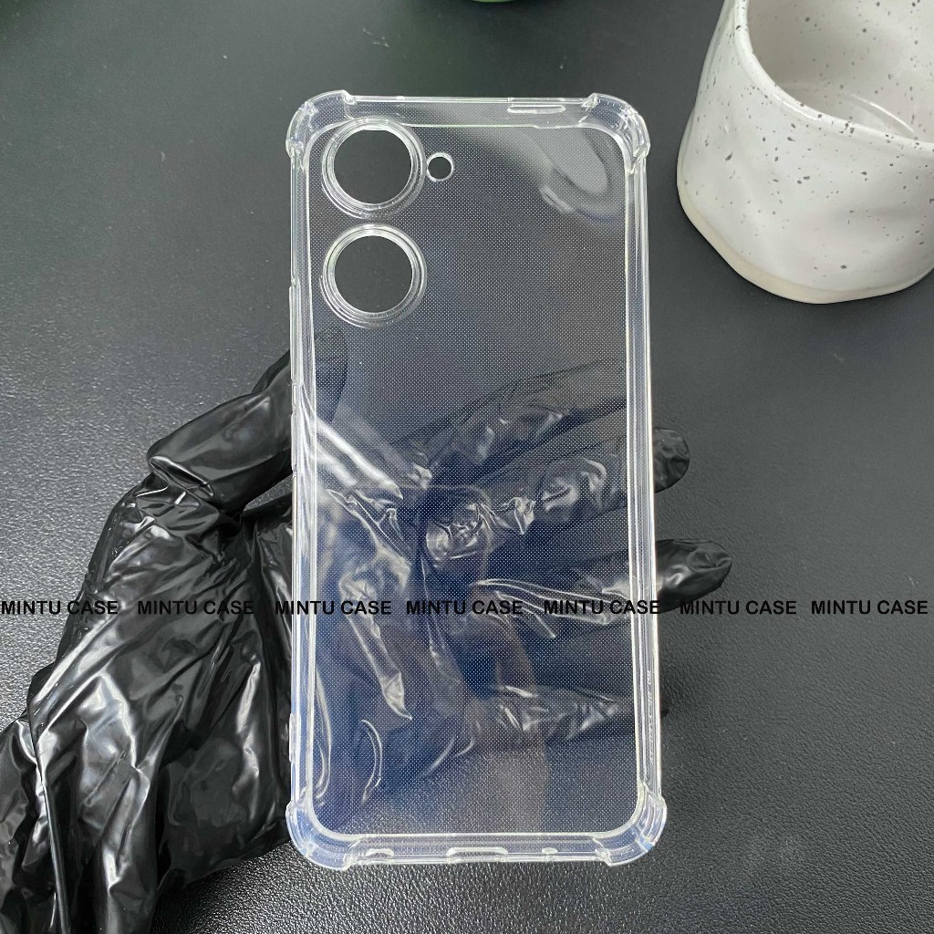 Vivo Y03 4G / Y18 4G / Y18s / Y18E 4G เคสยืดหยุ่น - TSCS ชนิดโปร่งใสกันกระแทก