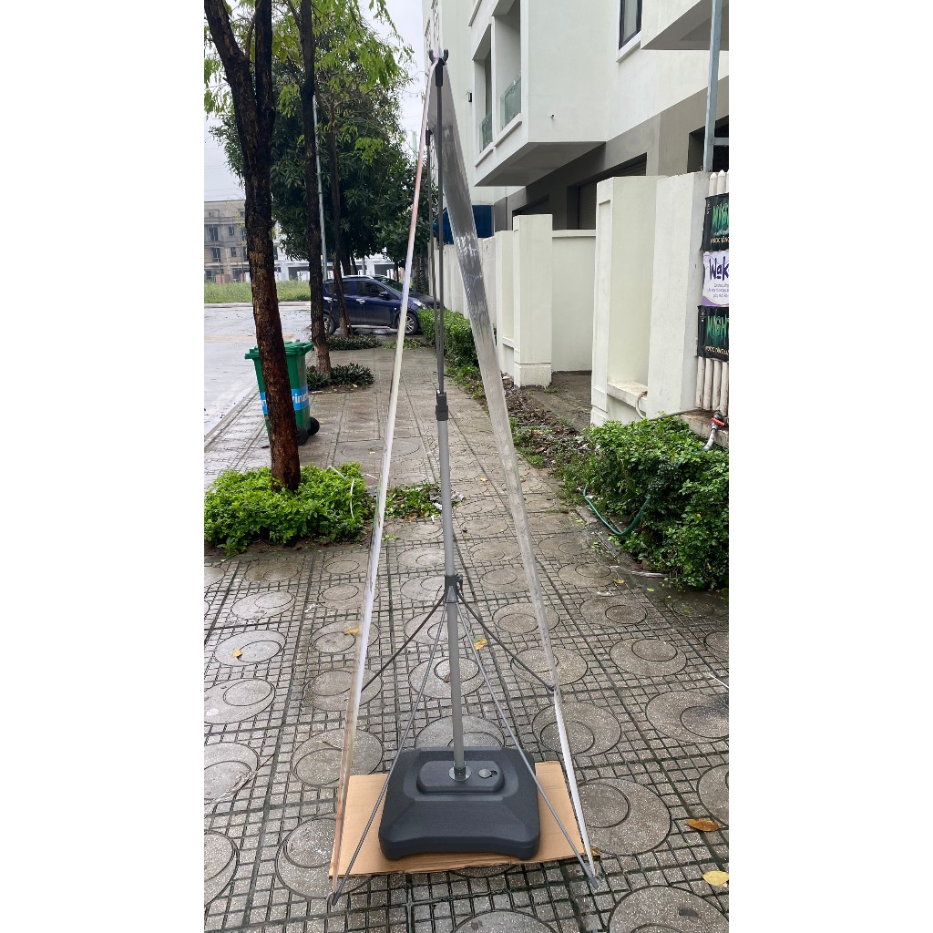 ฐานน้ํา Standee X กันลม outdoor Standee X ขนาด 0.8*1.8m (IMAGE NOT INCLUDED)