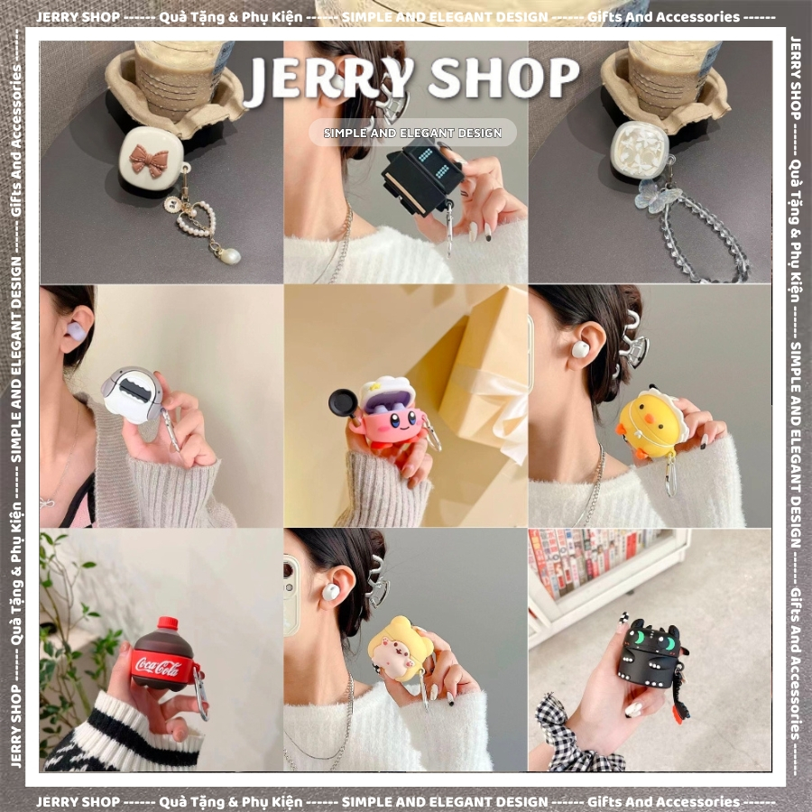 เคส Baseus WM01 WM02 กล่องป้องกันกล่องชาร์จหูฟังการ์ตูนฝาครอบป้องกัน - Jerryshop