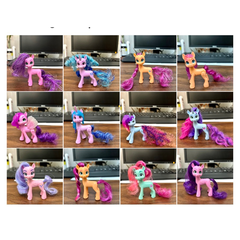 ของเล่นโมเดลตัวละครม้ามิตรภาพ My Little Pony พร้อมธีมมากมาย