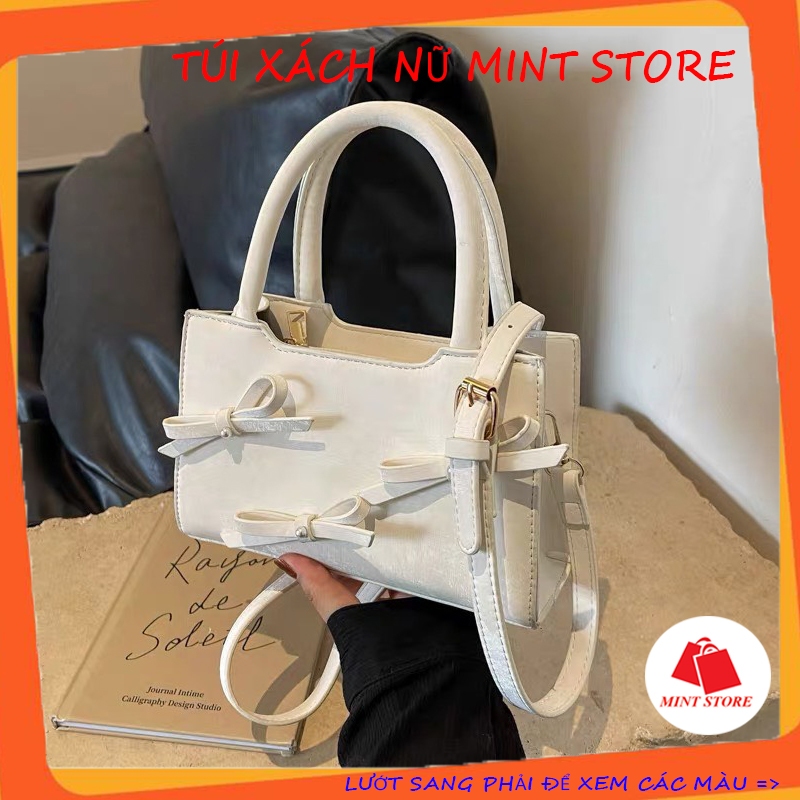 กระเป ๋ าสะพายข ้ างขนาดเล ็ กของผู ้ หญิงพร ้ อมโบว ์ และโทรศัพท ์ เล ็ กๆน ่ ารัก PK 711