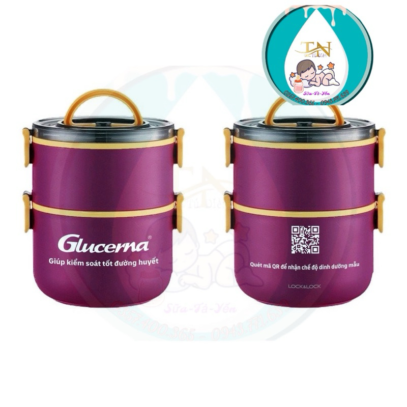 กล่องข้าว 2 ชั้น (GLUCERNA ของขวัญนม Abbott)