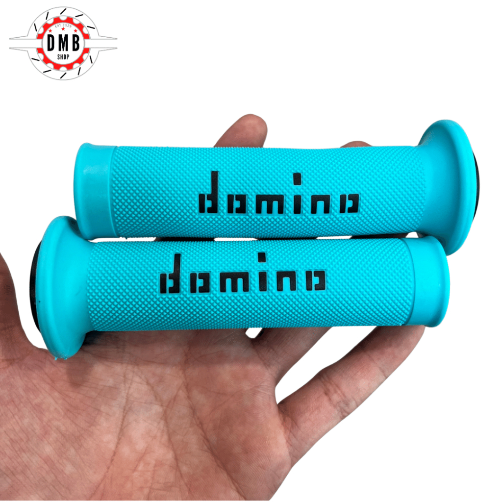 ถุงมือมอเตอร์ไซค์ Domino สีเขียว / สีดํา A010