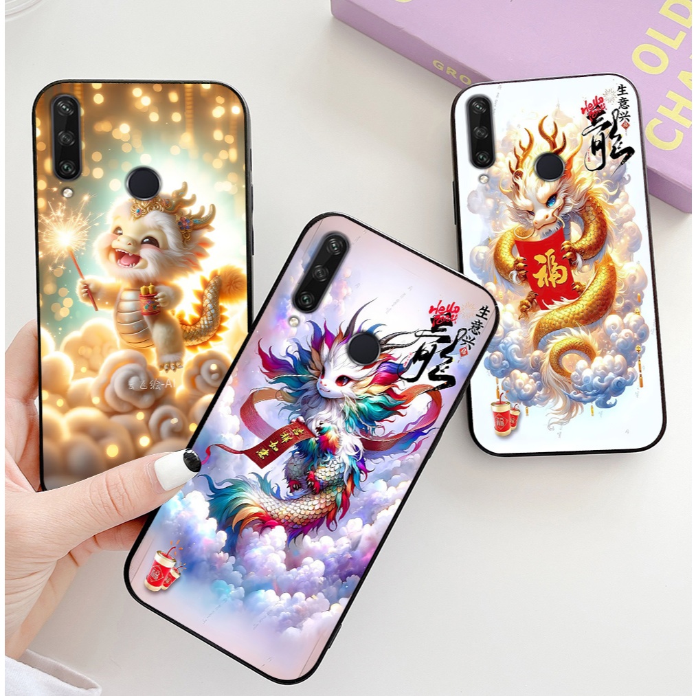 เคส Huawei Huawei y6p 2020 พิมพ์ลายมังกรเด็กน่ารัก