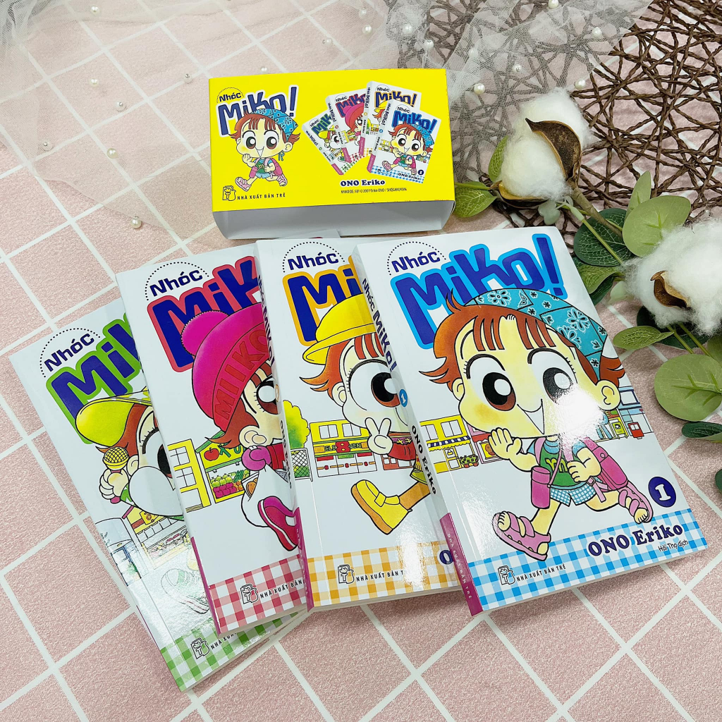 การ์ตูน: Combo 4 เล่ม Miko: เรื่องแรกเกี่ยวกับ Kid Miko (สํานักพิมพ์หนุ่ม)