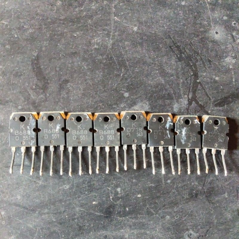 หอยคู่ b688 และ d718 ถอดประกอบ