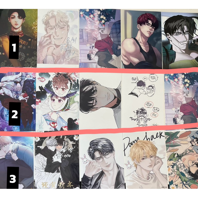 [AVAILABLE] COMMO PHOTO PRINTED MANHWA PAYBACK, THE GHOSTs NOCTURNE, ROSE AND CHAMPAGNE...