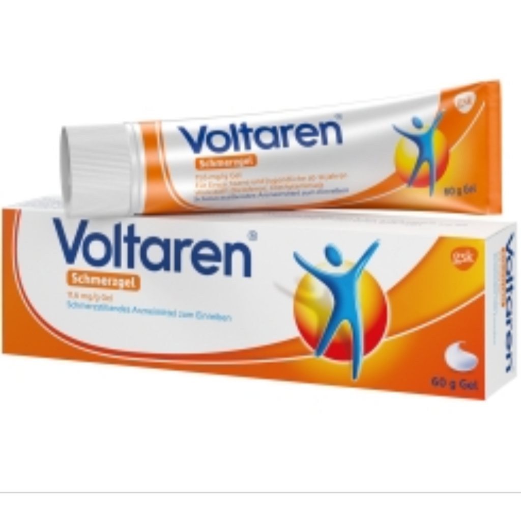 Voltaren Emulgel topical Gel สําหรับคนมีอาการบาดเจ็บกีฬา แพลง ปวดกระดูกและข้อ 60g [DOMESTIC GERMANY]