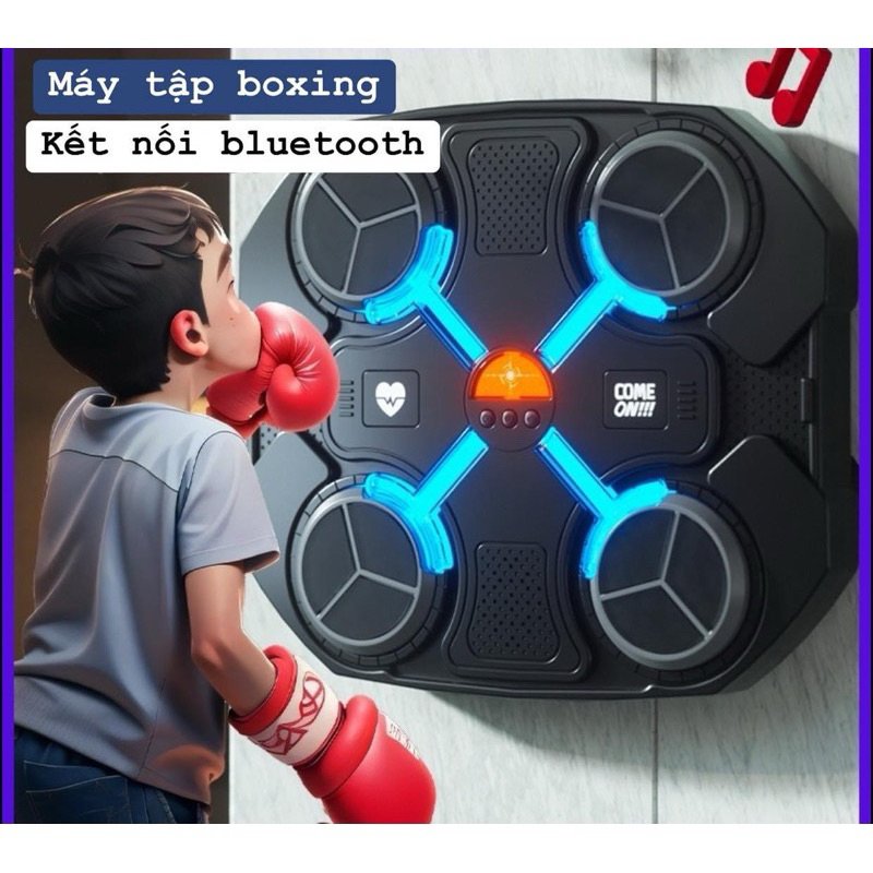 [รุ่น PRO]เครื่องออกกําลังกายชกมวย Music Boxing รองรับการเชื่อมต่อ Bluetooth, Boxing with Music, กระ