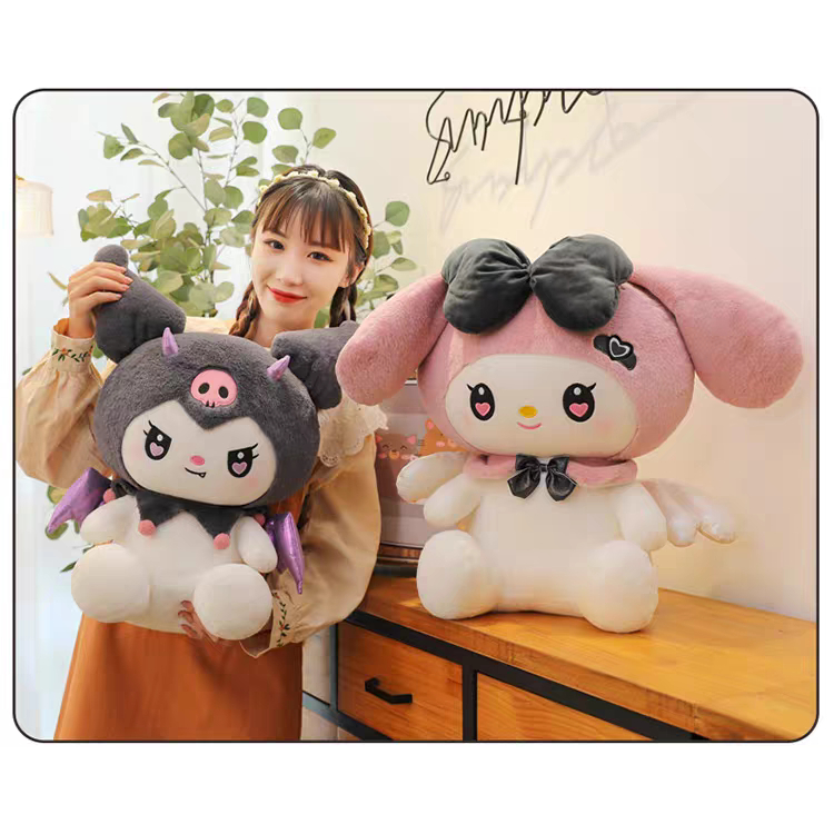 Evil KUROMI Teddy Bear และ MELODY Super Smooth Fairy Wings