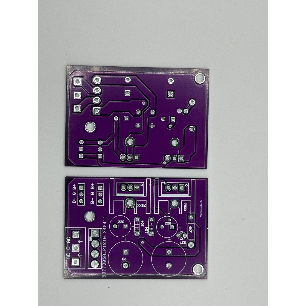 PCB ỔN ÁP NGUỒN +-15 phíp FR4