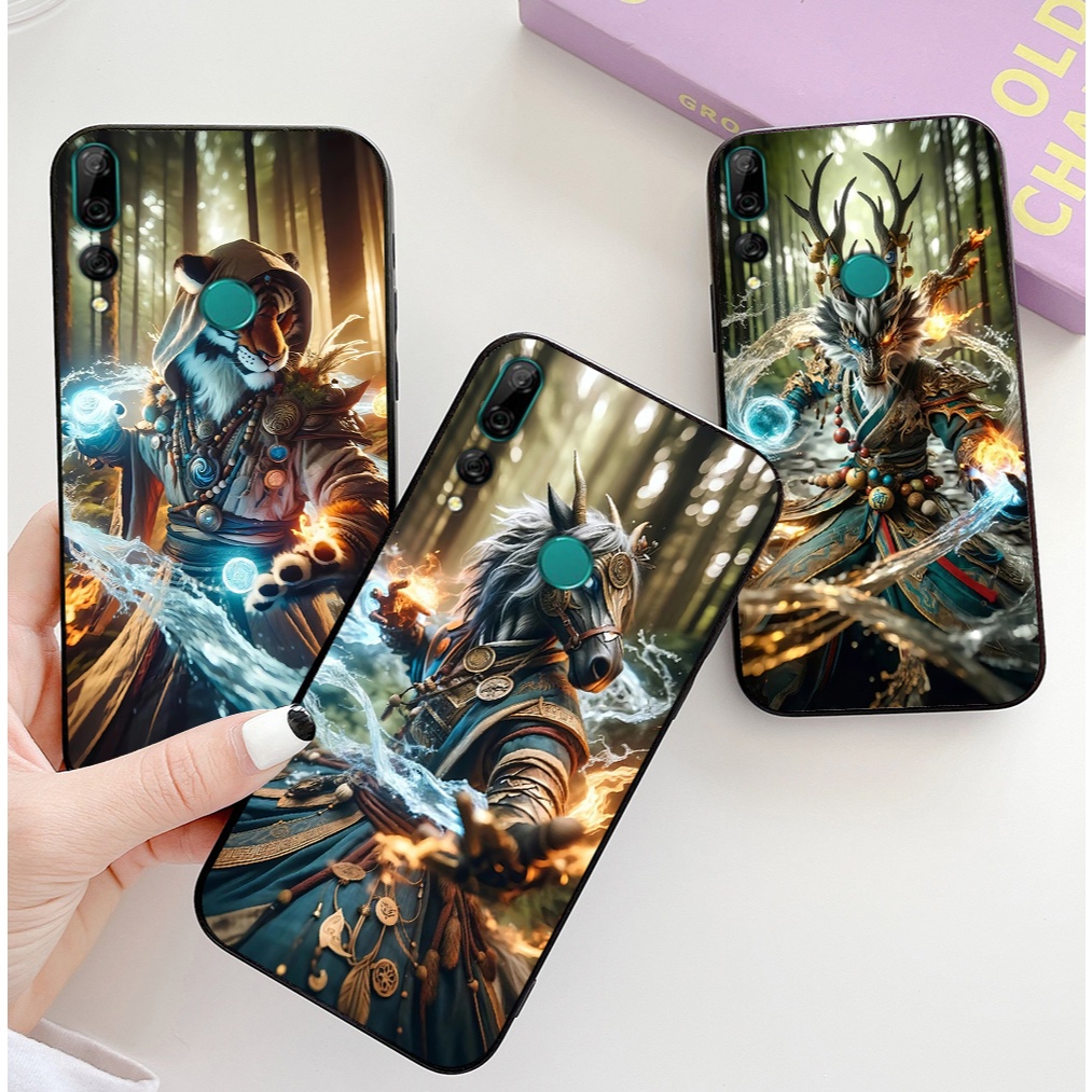 เคส Huawei y9 prime 2019 / huawei y9 2019 / y8s / y9s พิมพ์ด้วยสัตว์จักรราศีวิเศษ