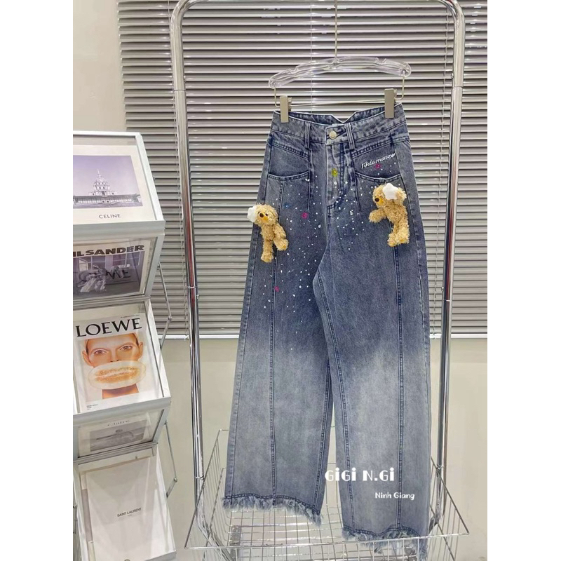 13DE MARZO ROCKED BEAR JEANS