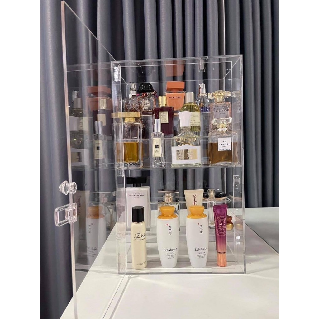 ชั้นวางเครื่องสําอาง 50cm x 30cm x 18cm - ชั้นวางเครื่องสําอางสวยๆ