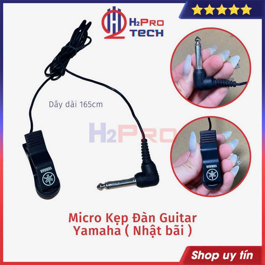Yamaha Guitar Clip Microphone (Hang Nhat Bai) ยาว 165Cm, ไมโครโฟนสําหรับเครื่องดนตรี Korg - H2Pro Tech