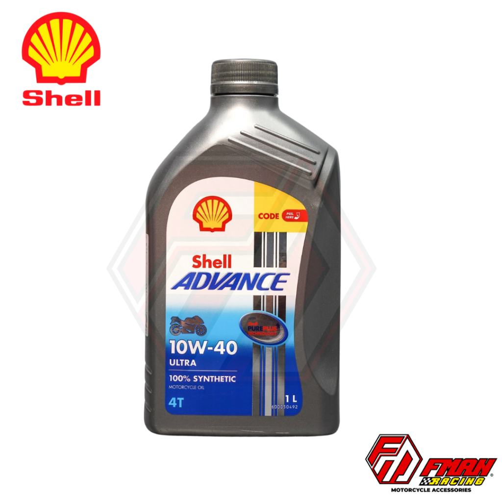 น้ํามัน SHELL ADVANCE ULTRA 10W-40 ของแท้ (FULL SYNTHESIS)