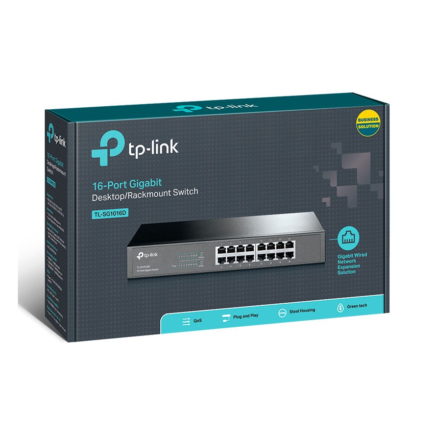 Tp-link Switch TL-SG1016D 16P กิกะบิต / LS108G