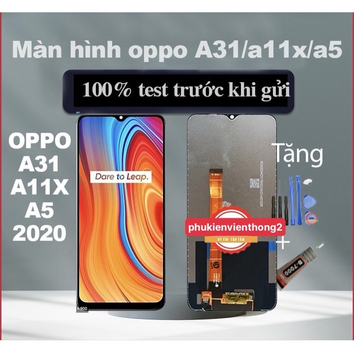 หน้าจอ Oppo A31 A11X/A5 2020/A9 2020/A8 2020 มาพร้อมชุดซ่อม 8-in-1 และกาวติดหน้าจอ