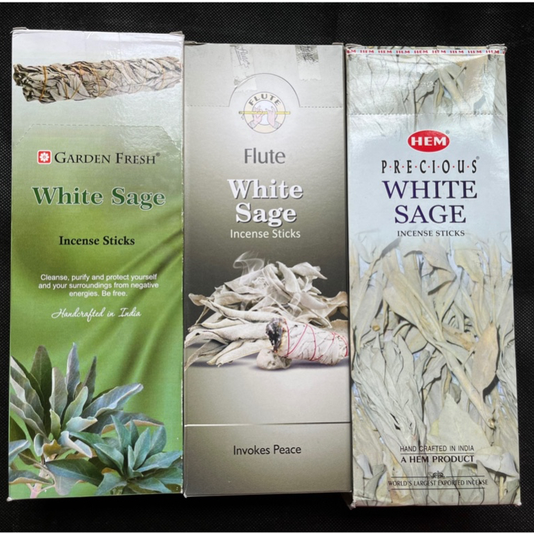 ธูปประหยัดพลังงาน/ ธูป HEM Indian Sage / ธูปหอม White Sage