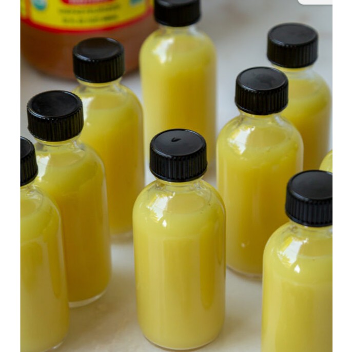 ขวดแก้ว 7 ขวด บรรจุ Ginger Shot ความจุ 20ml