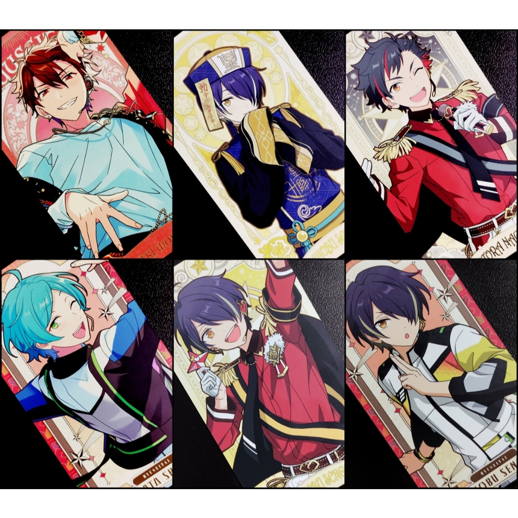 เปรียบเทียบของ Arcana Ryuseitai Official Ensemble Stars!! - ดวงดาว