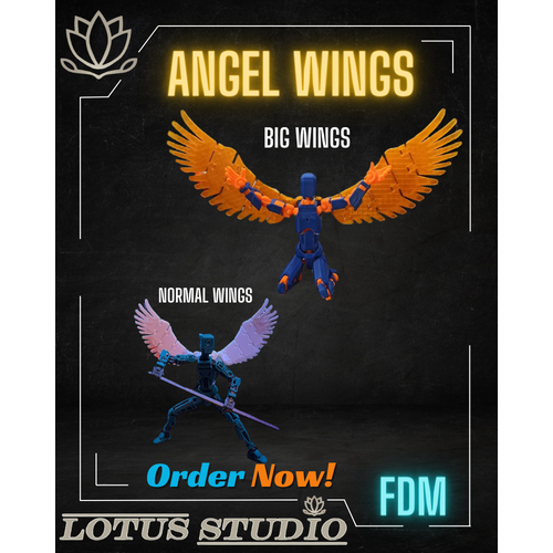 Angel Wings รุ่นใหญ่สําหรับ Dummy 13 (เฉพาะปีก)