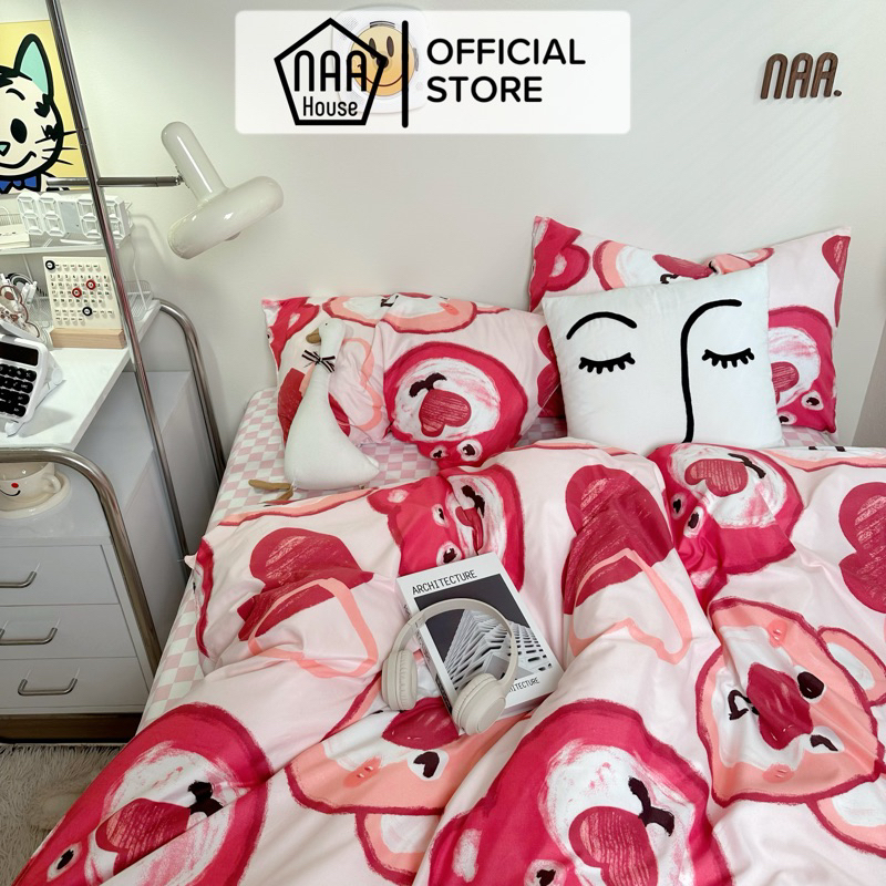 [REAL PICTURE] NAA HOUSE ชุดเครื่องนอนโพลีคอตตอนแบบ 1 ทุกขนาด - รุ่น 2024