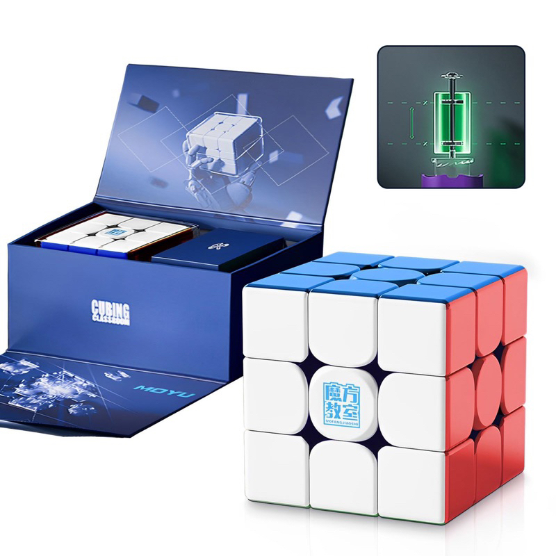 Rubik MoYu Super RS3M V2 UV Magnetic 3x3 2023 มีแม่เหล็กคุณภาพสูง
