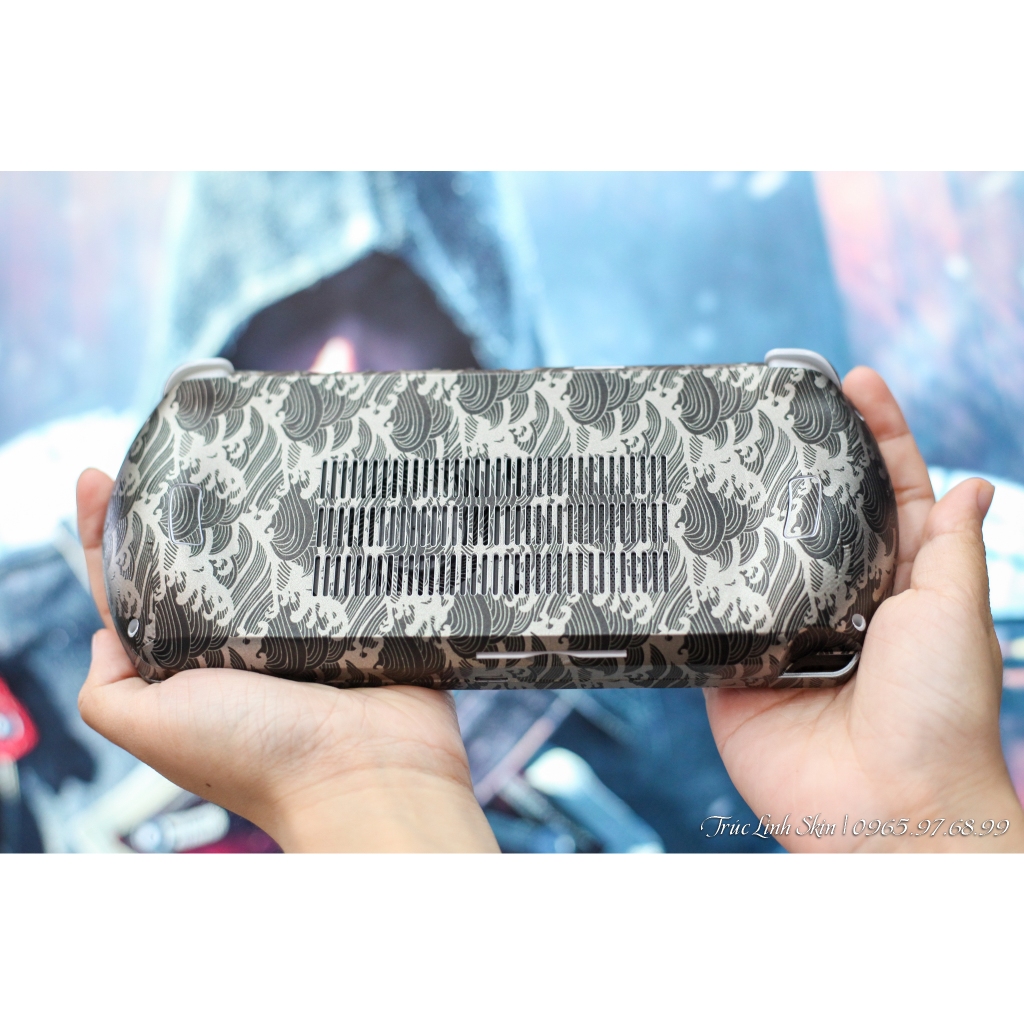 GPD Win 4 / Win 5 สติ๊กเกอร์ Skin ลาย Wave Titanium | สติ๊กเกอร์ฟิล์ม 3M สําหรับคอนโซลเกม PC แบบมือถ