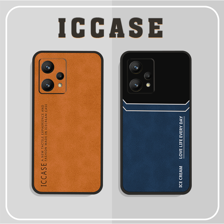 สีดํา UV/ยืดหยุ่นสําหรับ Realme 9 4G/ 9i/ 9 Pro/ 9 Pro + LUXURY หนังพิมพ์ด้วย OWN DESIGN