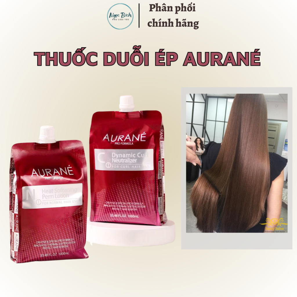 Super Shiny, Smooth, French AURANE Hair Fragrance 1000ML ( มาตรฐานของแท ้ )