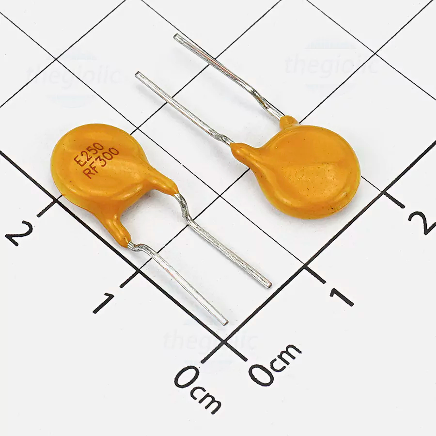 [10 ชิ้น]- GR250-300 Self-Recovery Fuse 250V 300mA TechZone Viet