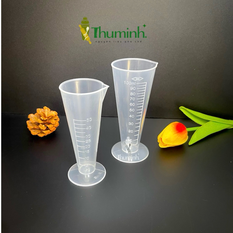 ถ้วยตวง 50ml, 100ml พร้อมสเกลยา