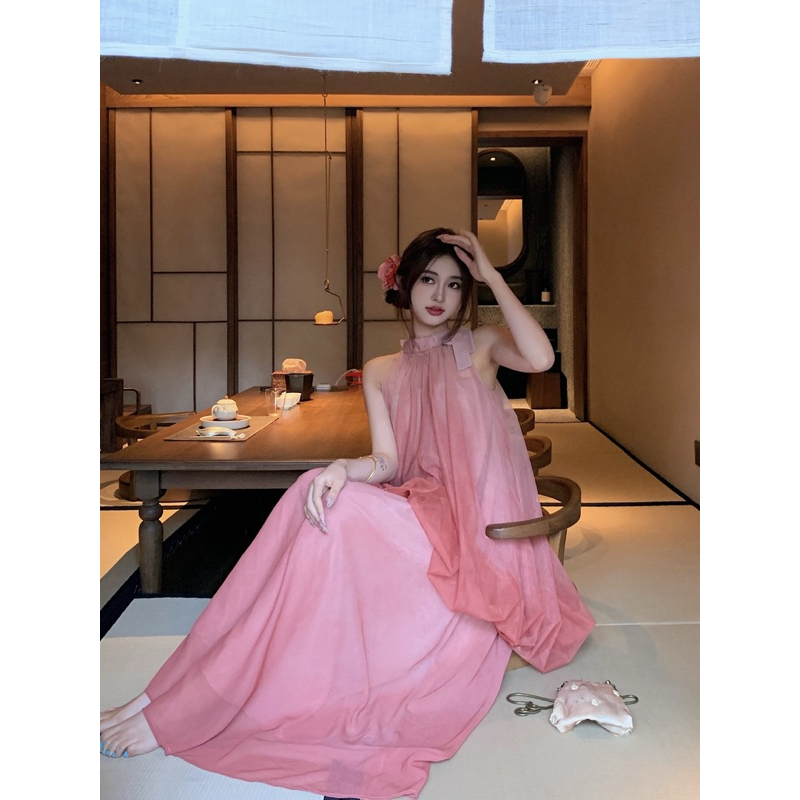 ชุดเดรสคอปกสไตล์ Cocoo ombre