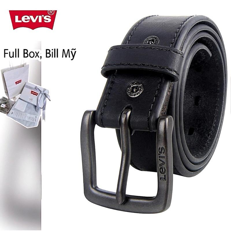 เข็มขัดหนังผู้ชาย Levis ของแท้นําเข้าจาก US