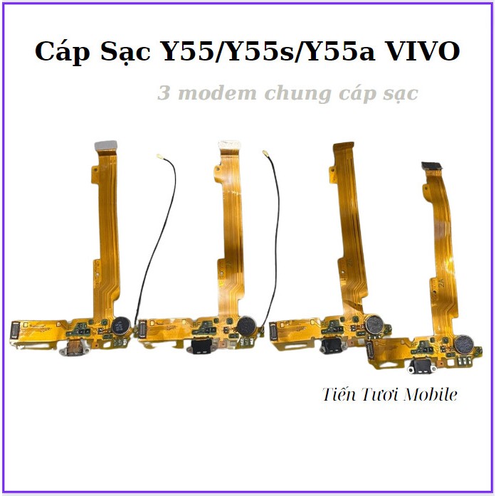 สายชาร์จ Vivo y55,y55s,y55a ใช้สําหรับเปลี่ยนและซ่อมแซมเมื่อสายชาร์จหัก