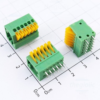 [2 ชิ้น]- KF141-2.54-6-V Terminal Block 6 ปลั๊กสายไฟแนวตั้งรายชื่อ 2.54 มม. 150V 2A
