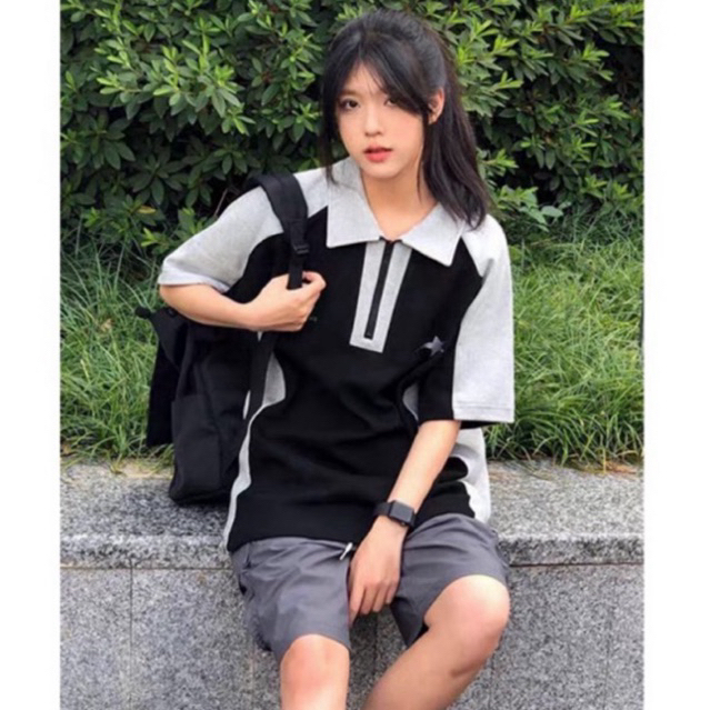 Superstar Karants Local Brand เสื้อโปโล Unisex Oversize - Hotrend 2024 เสื้อโปโลแขนหลวม