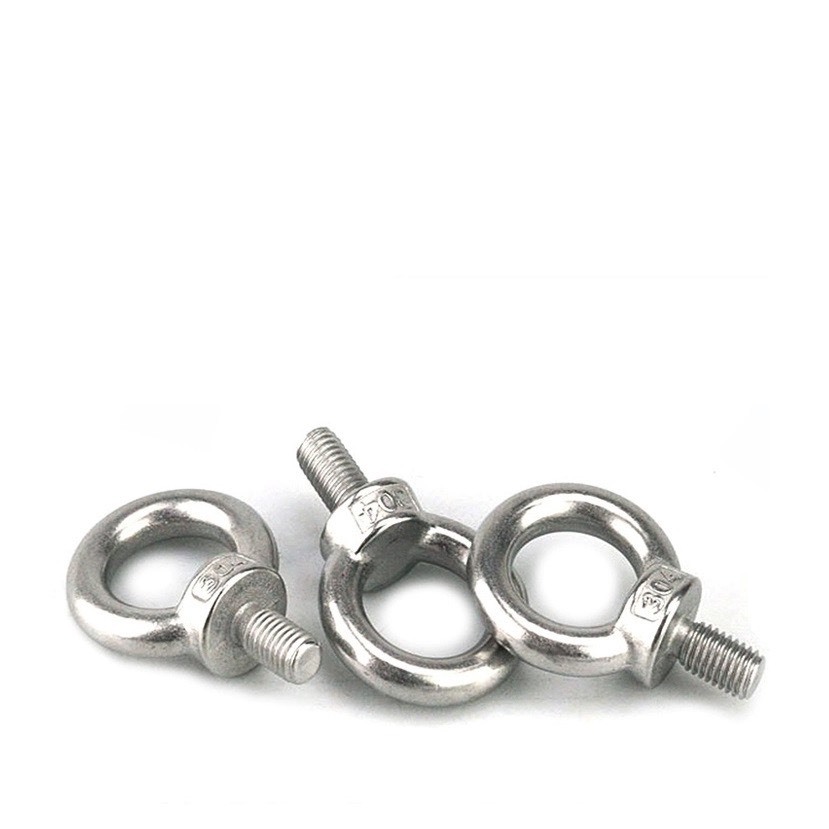 Crane Hook Bolts, Crane Ear Bolts, 304 สแตนเลสสตีลตาขนาด M3, M4, M5, M6, M8, M10, M12